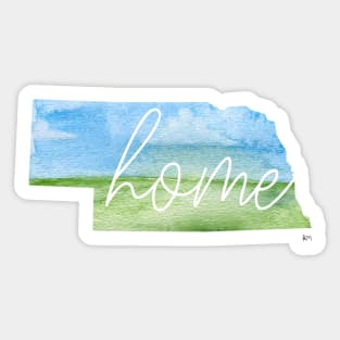 Nebraska Home State Sticker